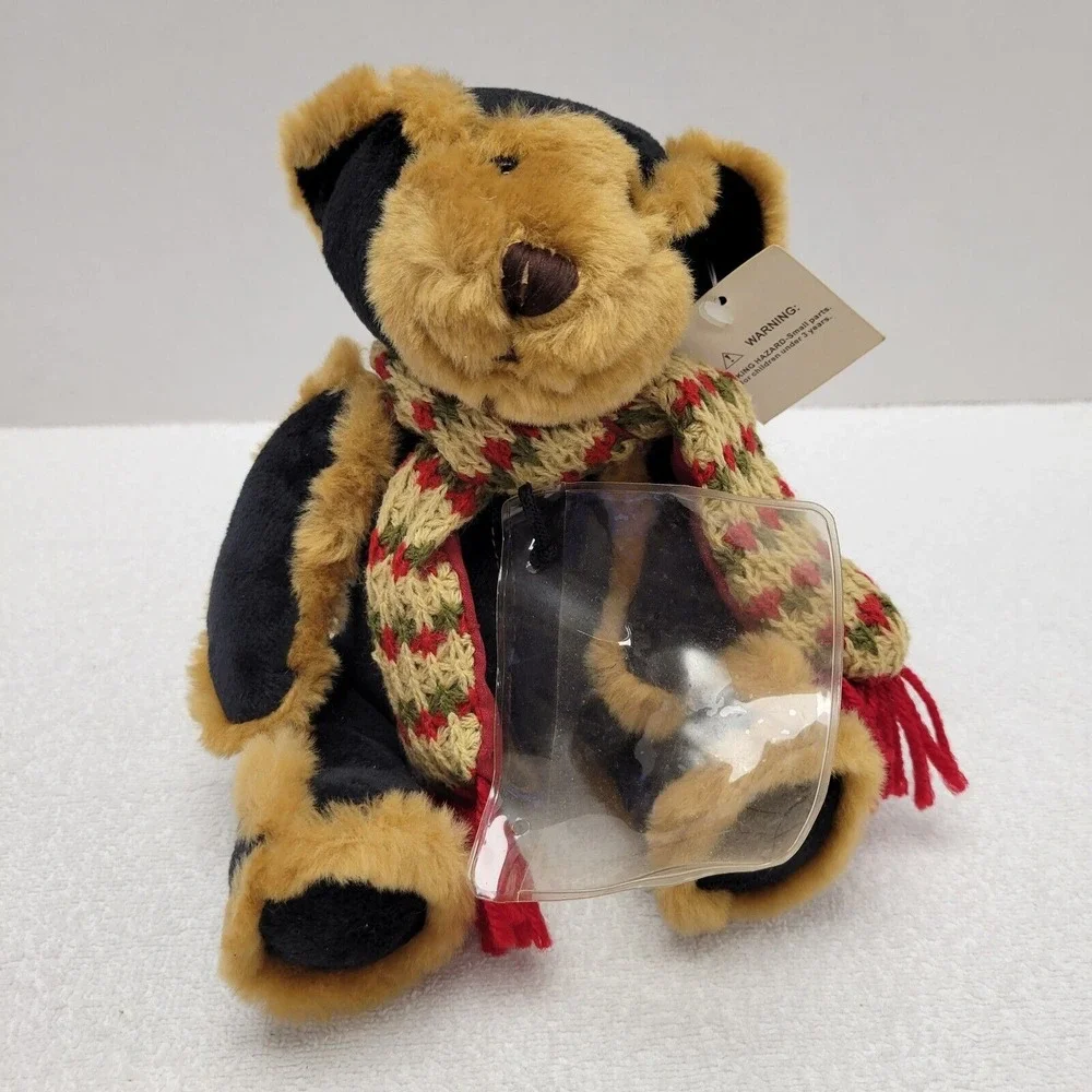 Dan Dee Collectors Choice Teddy Bear plush w/ striped scarf